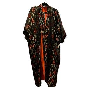 Satin Kimono Robe